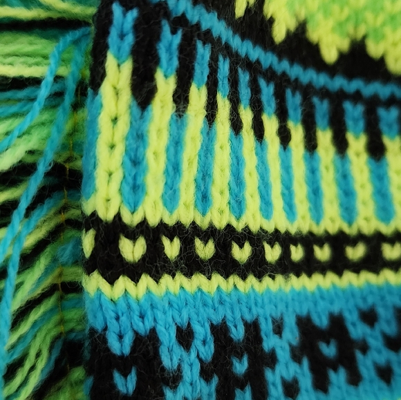 OBO 2 Fringed tribal print hats - mohicano - mohawk - Picture 4 of 5